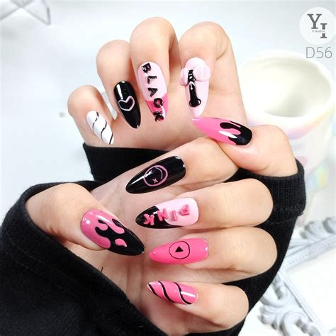 Nailbox Design D56 Decorative Paint Gel Combine Molding Gel And