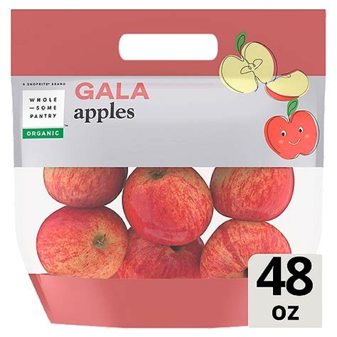 Wholesome Pantry Organic Gala Apples 48 Oz