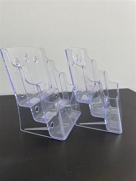 Curved 3 Tier A5 Brochure Holder Brochure Stand Display Stand