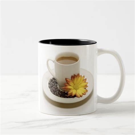 Pretty Coffee Cup With Flower Coffee Mug Zazzle