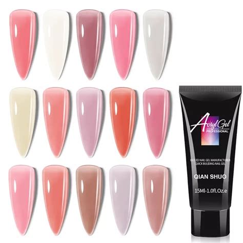 Nail Poly Gel Extension Nail Gel Polish Build Gel Oem 15ml 30ml China