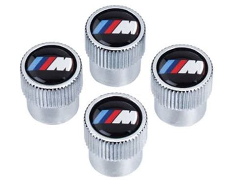 Bmw Valve Stem Caps M Logo Set Of 4 36110421543