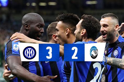 L Inter Batte Ancora L Atalanta E Si Qualifica Per La Champions Gol Di