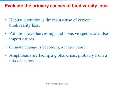 PPT - Biodiversity Loss and Species Extinction PowerPoint Presentation ...