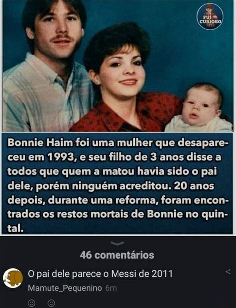 SS Bonnie Haim Foi Uma Mulher Que Desapare Ceu Em 1993 E Seu Filho De