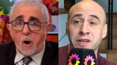 Ricardo Canaletti Se Cruzó En Vivo Con Esteban Trebucq Lo Insultó Y Se Fue Del Programa Furioso