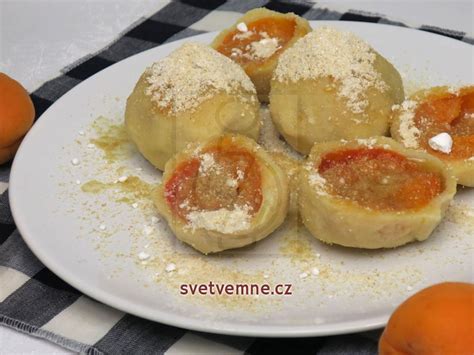 Meruňkové knedlíky z tvarohového těsta Recept svetvemne cz