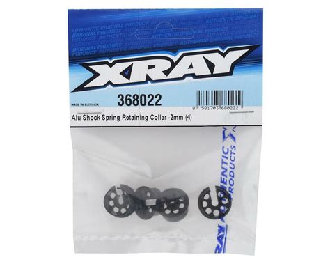 XRAY XB2 2020 Aluminum Shock Spring Retaining Collar 4 2mm