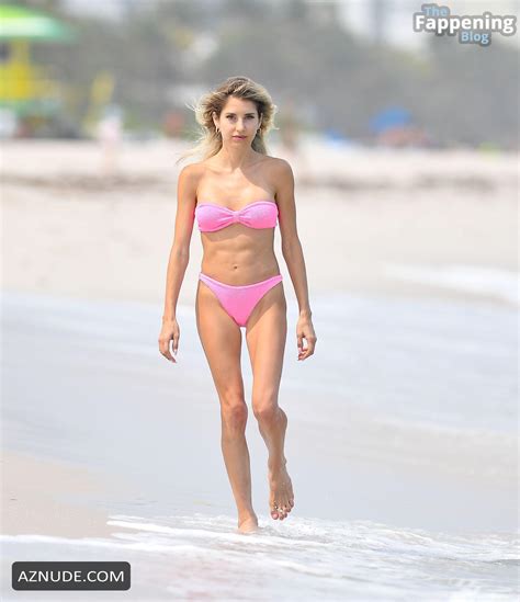 Cathy Hummels Stuns In Sexy Pink Bikini At Miami Beach Event AZNude