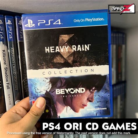 PS4 HEAVY RAIN BEYOND TWO SOULS CD Shopee Malaysia