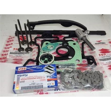 Jual Paket Komplit Satria Fu Packing Top Set Karet Head Klep