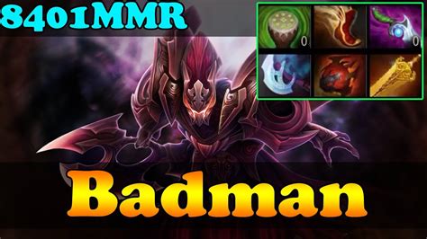 Dota 2 Badman 8401 MMR Plays Spectre Vol 25 Ranked Match Gameplay