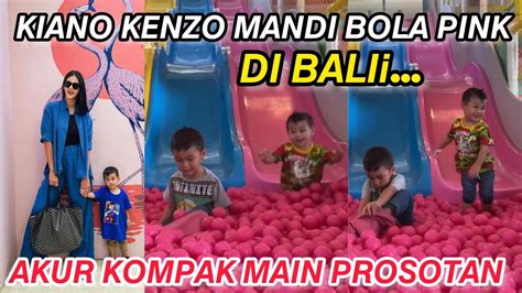 KENZO KIANO MANDI BOLA DI BALIi LANJUT MAIN PROSOTAN GAK ABIS² TENAGA