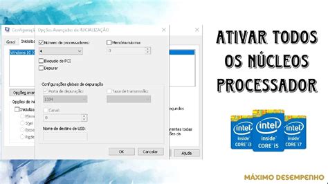 Como Ativar Todos Os N Cleos Do Processador No Windows Youtube Hot