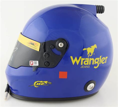 Dale Earnhardt Jr Signed Nascar Wrangler Full Size Helmet Dale Jr