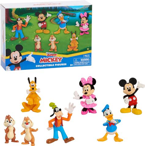 Mickey Mouse 7 Piece Figure Set Mickey Mouse Clubhouse Toys