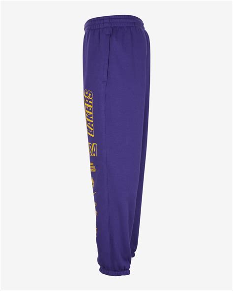 Los Angeles Lakers Courtside Bid Kis Nike Nba Fleece Trousers Nike Fi