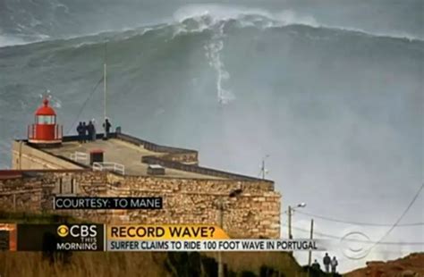 Surfer Rides 100 Foot Wave to Break His Own Record [VIDEO]