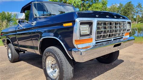 1979 Ford F 100 Custom Short Bed 4x4 For Sale