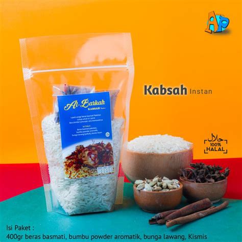 Jual Beras Basmati Dan Bumbu Nasi Kebuli Kabsah Biryani Mandhi Instan