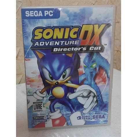 Sonic Adventure DX PC CD ROM Novo Original PC Shopee Brasil