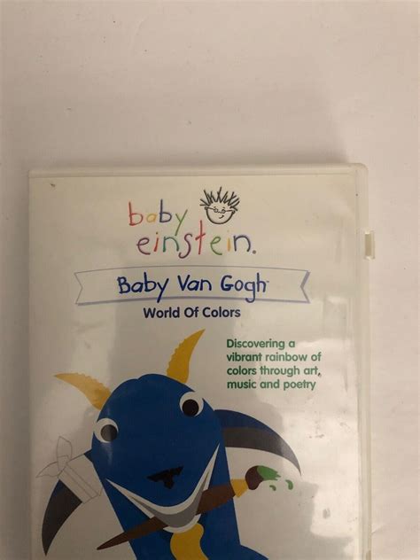 Baby Einstein Baby Van Goghdvd2002tested Rare Vintage Collectible