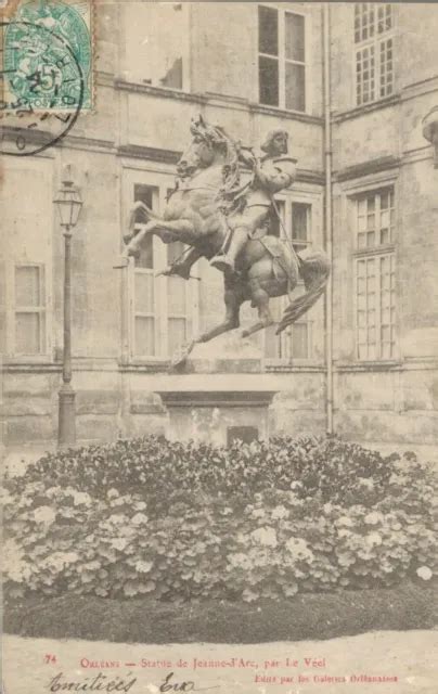 CPA DEP 45 ORLÉANS statue Jeanne D ARC EUR 8 00 PicClick FR