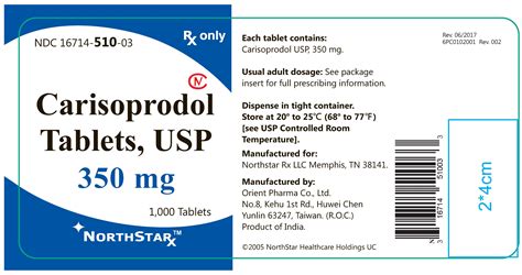 Carisoprodol FDA Prescribing Information Side Effects And Uses