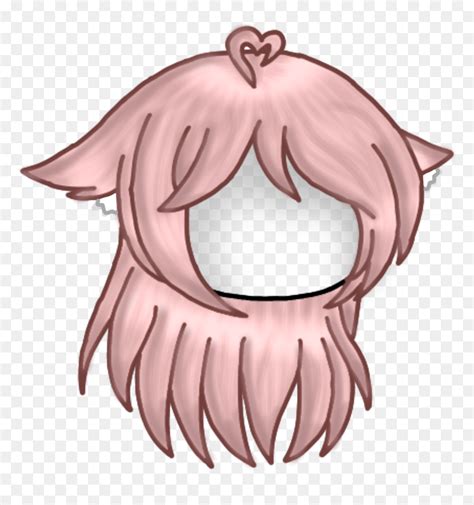 Custom Gacha Hair Hd Png Download Vhv