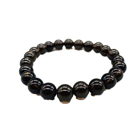 Smoky Quartz Bracelet 8mm The Ancient Sage Spiritual Store