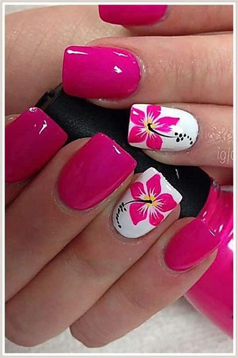 Stunning Simple Pink Nail Designs