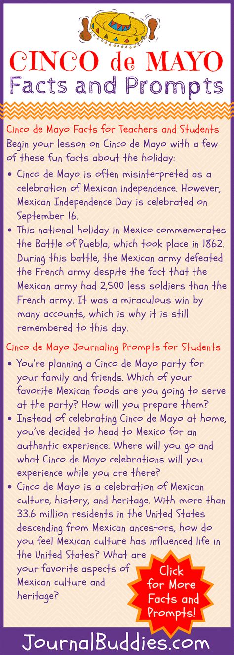 Printable Cinco De Mayo Fun Facts