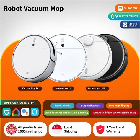 Xiaomi Mi Robot Vacuum S S X X Shopee Singapore