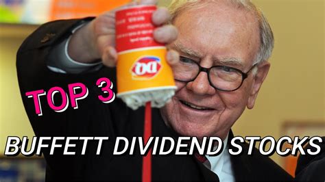 Top 3 Warren Buffett Dividend Stocks Youtube