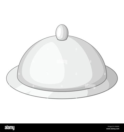 Dish Icon Cartoon Style Stock Vector Image Art Alamy