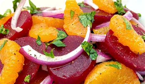 Mandarin Orange Beet Salad A Non Leafy Salad Alternative