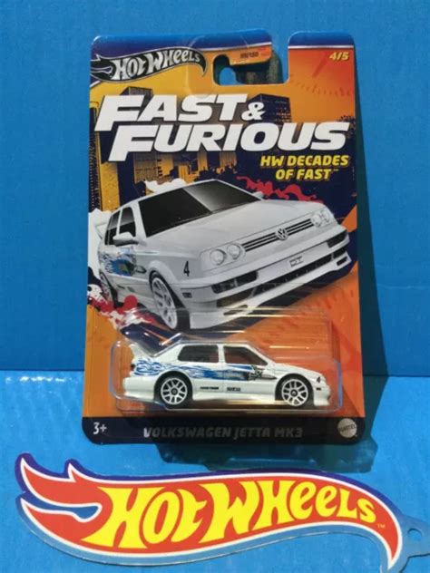 2024 HOT WHEELS Fast Furious Decades Of Fast 4 Volkswagen Jetta Mk3 Vw Vento 13 74 PicClick AU