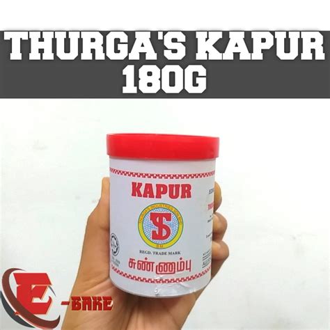 Kapur Sirih Kapur Makan Thurgas Edible Calcium Carbonate 180g