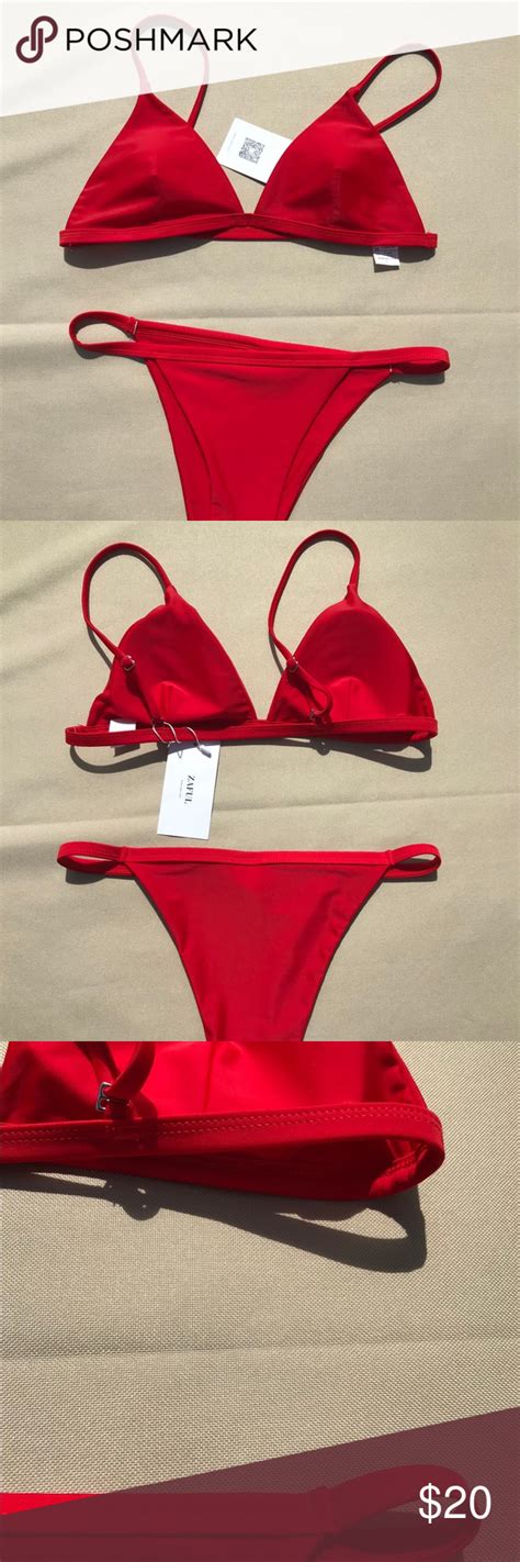 NWT Red Bikini Bikinis Red Bikini Clothes Design