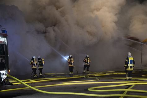 Großbrand in Winzergenossenschaft Schliengen Müllheim