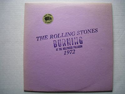 Popsike ROLLING STONES Burning Blue Vinyl Tmoq Auction Details