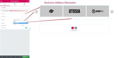 How To Configure Style Logo Carousel Widget With Elementor
