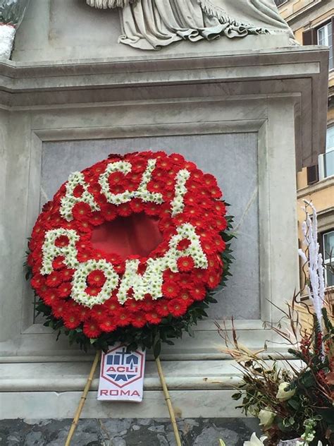 Omaggio Floreale Alla Madonna Immacolata ACLI Roma