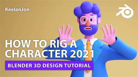 Blender 29 Character Rigging Tutorial How To Rig A Character Youtube