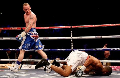 George Groves defeats Noe Gonzalez Alcoba by knockout | Daily Mail Online