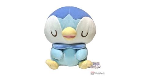 Pokemon Piplup Sleeping Takara Tomy Poke Peace Large Plush Toy