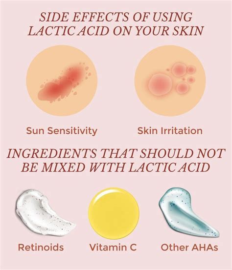 Side Effects Of Lactic Acid By Sublime Life Skin Care Treatments Skin Care Holistic Skin