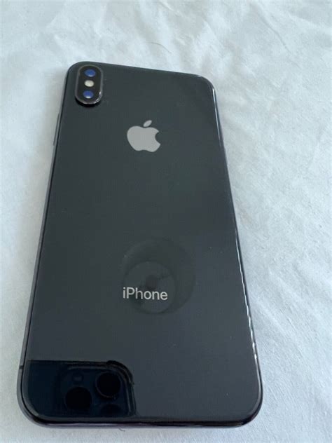 Apple Iphone X 64gb Space Grayunlocked A1865 Cdma Gsm For Sale Online Ebay