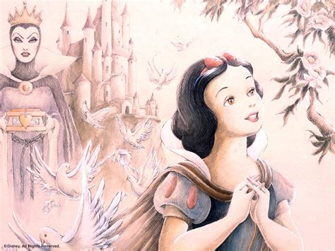 Evil Queen And Snow White Snow White And The Seven Dwarfs Fan Art