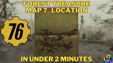 How To Find The Forest Treasure Map 7 In Fallout76 Fallout76guide Youtube